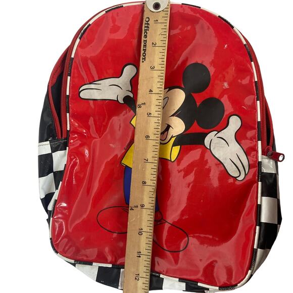 Vintage Disney Mickey Stuff Mickey Mouse Toddler Backpack - Picture 9 of 11